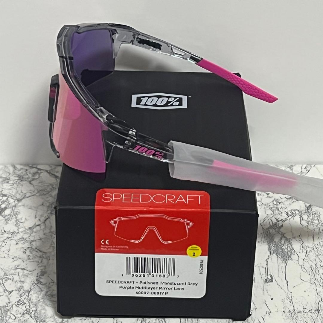 最新版 100% ワンハンドレッド Speedcraft Tokyo サングラス