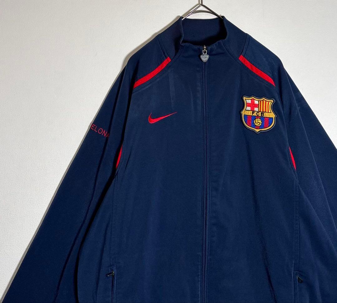NIKE バルセロナ　刺繍ロゴ　セットアップ　トラックジャケット　トラックパンツ