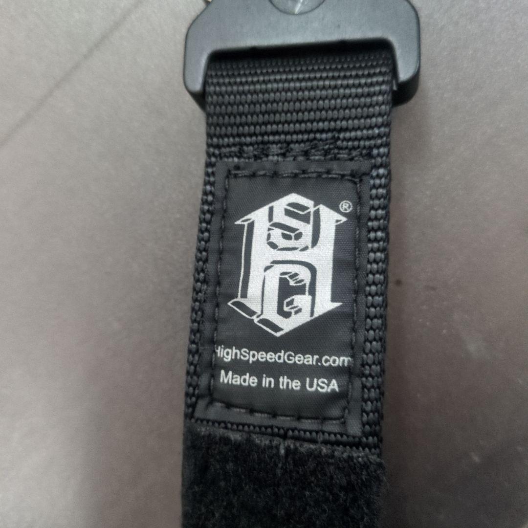 High Speed Gear HSGI リガーベルト ブラック