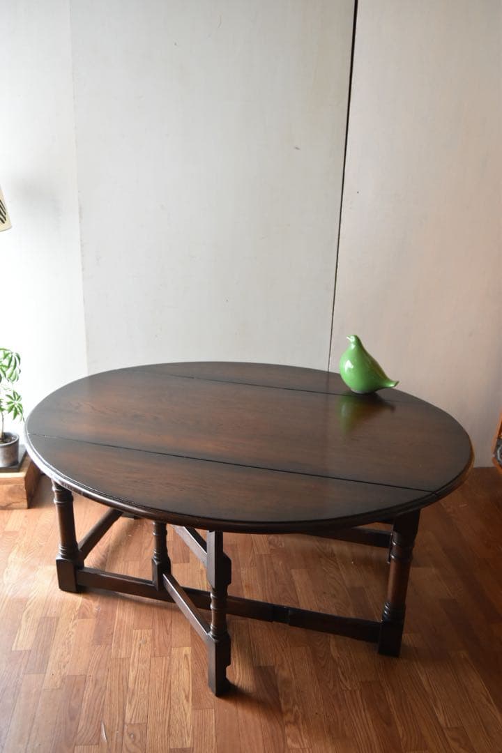 ヴィンテージ ゲートレッグ ローテーブル