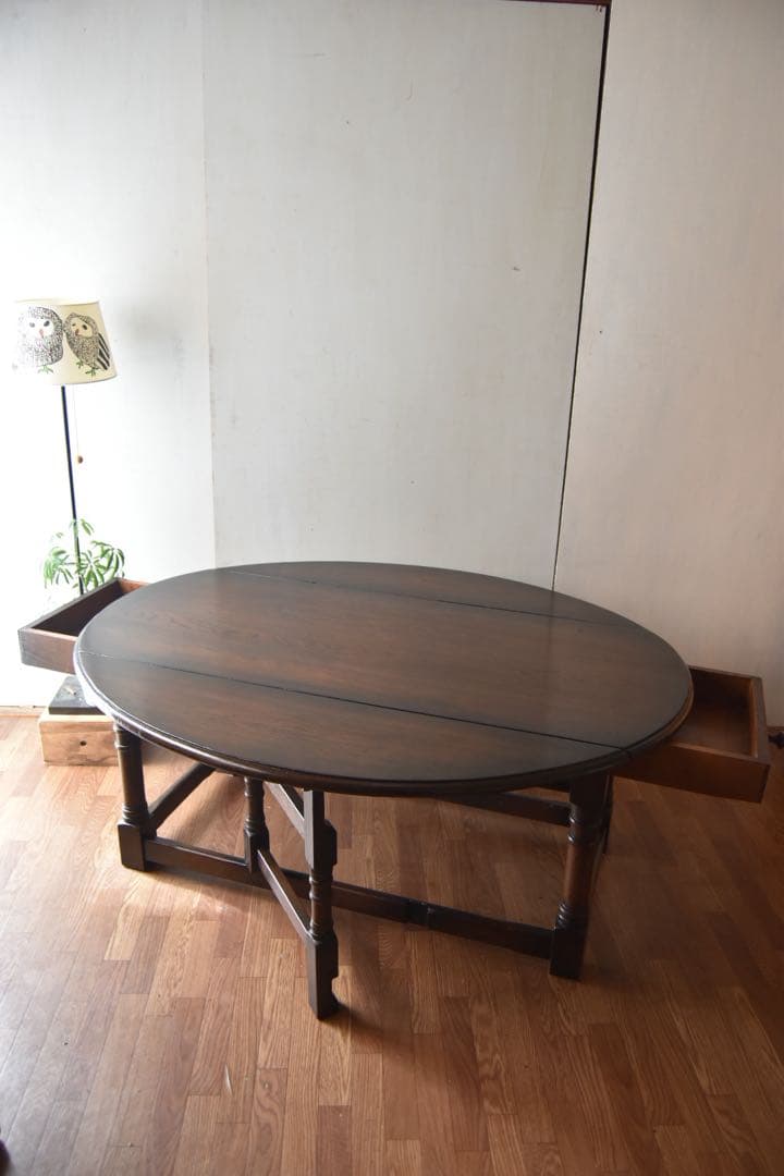 ヴィンテージ ゲートレッグ ローテーブル