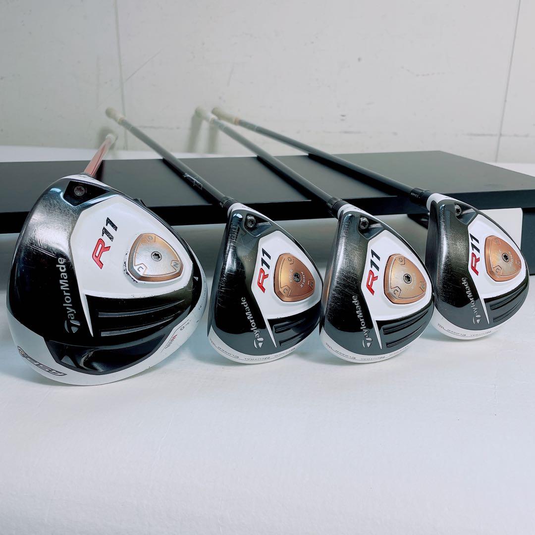 テーラーメイド　ドライバー　ウッド　R11 SR 4本 N2313