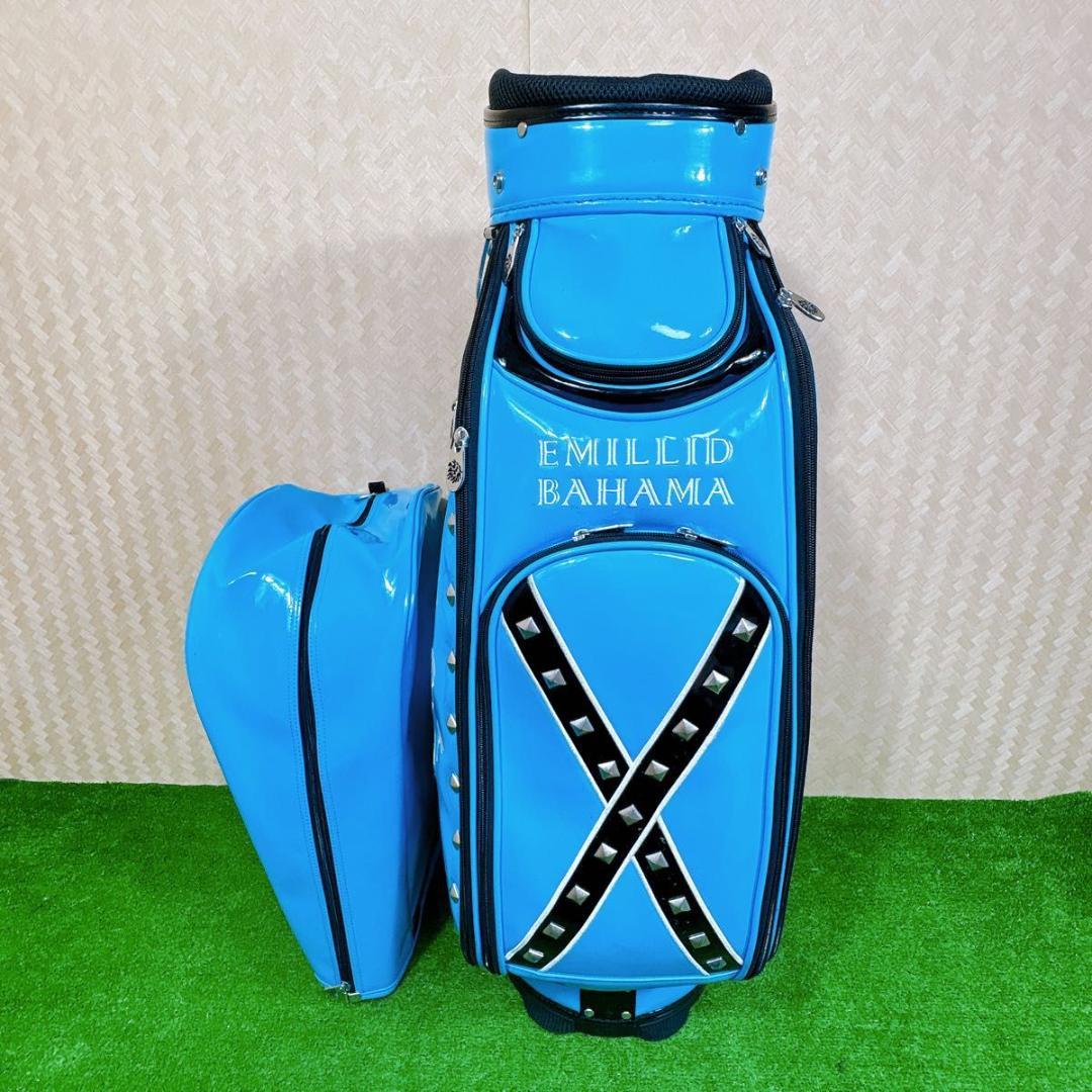 EMILLID BAHAMA エミリッドバハマ　キャディバッグ　カートタイプ