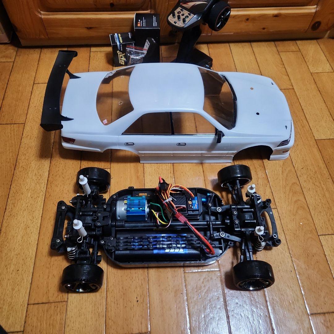 2駆　タミヤ ドリフト ラジコン フルセット　TT01　マークII　ボディ