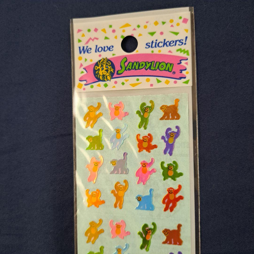 SANDYLION 新品未開封 オーロラ サル Monkey シール 希少