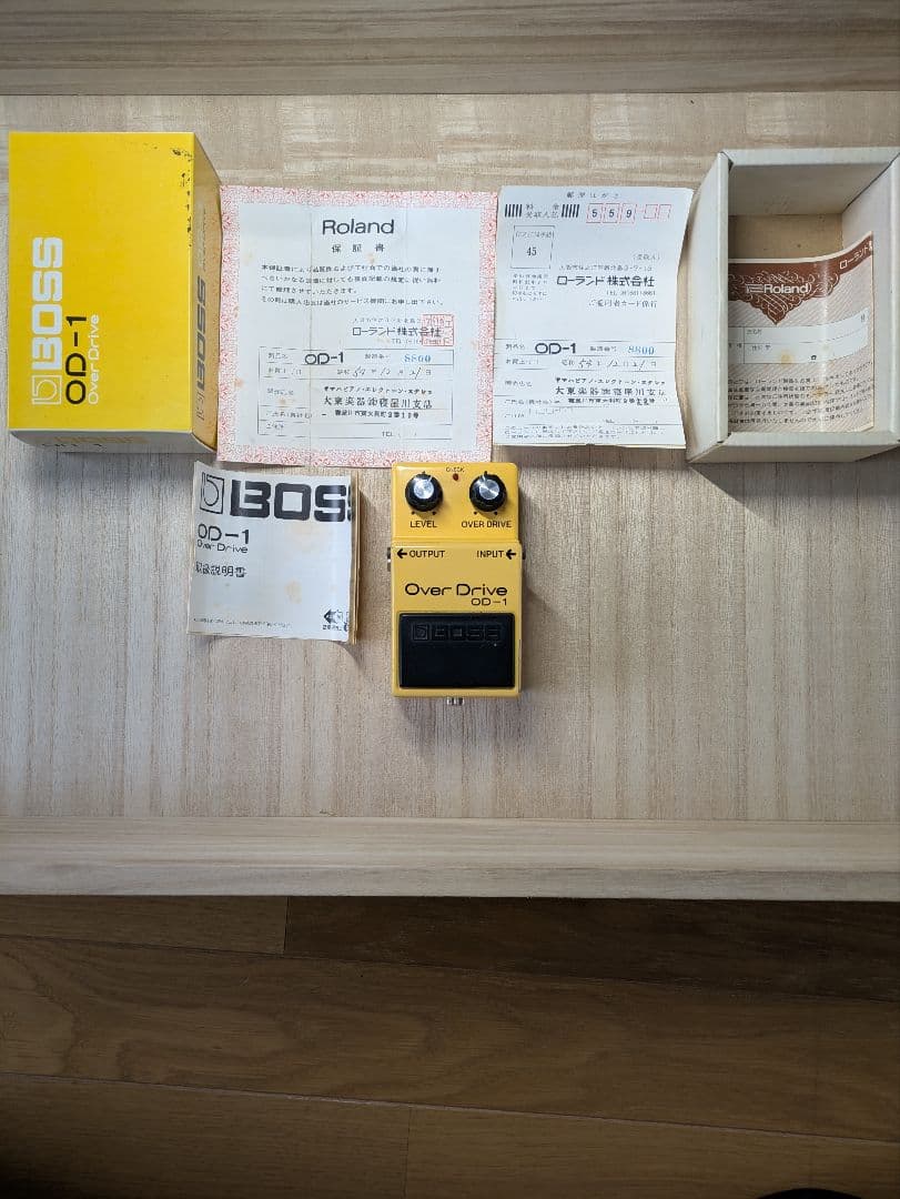 BOSS OD-1 オーバードライブペダル