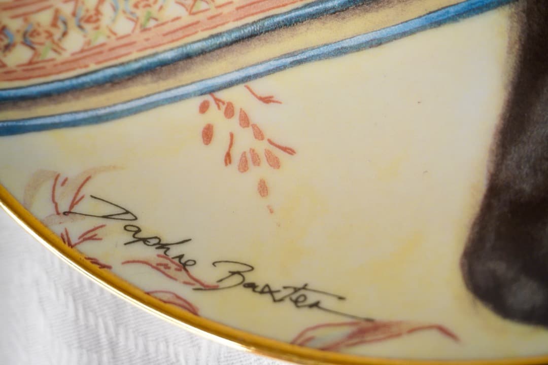 Franklin Mint 猫 絵皿 2枚セット コレクションプレート