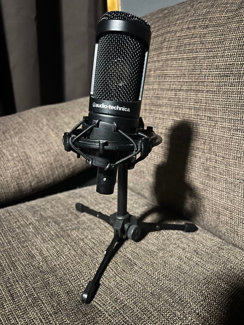 Audio-Technica AT2035 マイクスタンド・ケーブル付