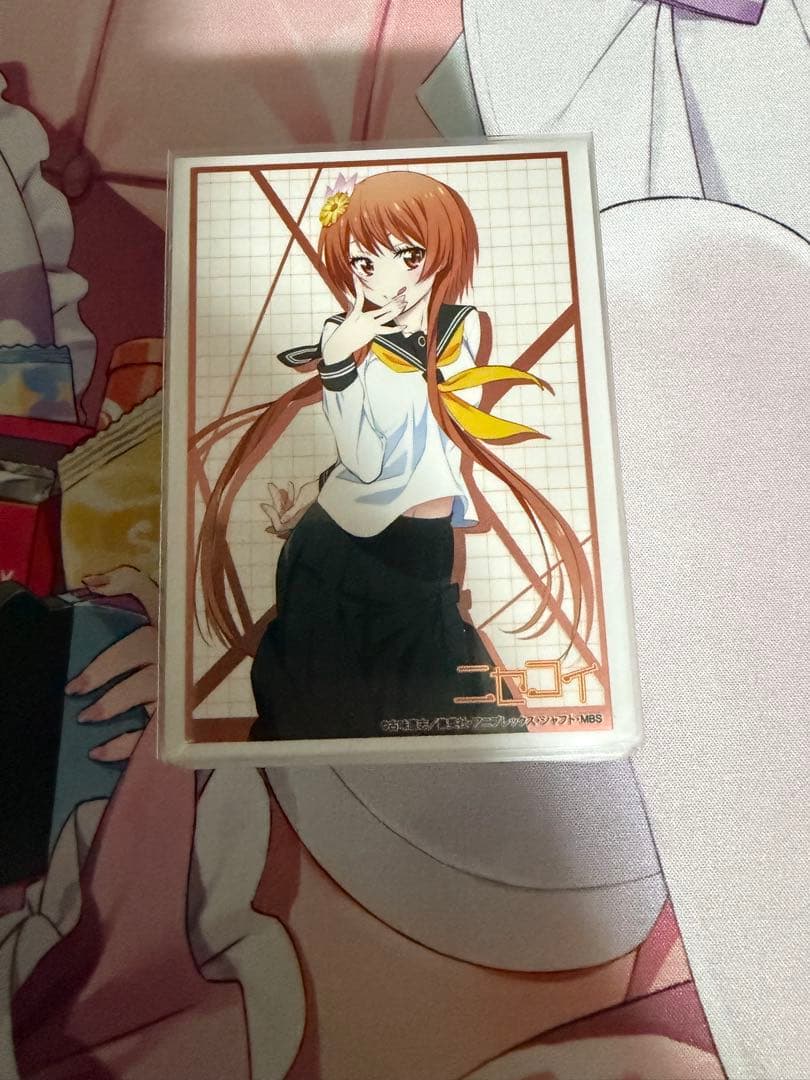 WS ニセコイ デッキ 万里花スリーブ付き