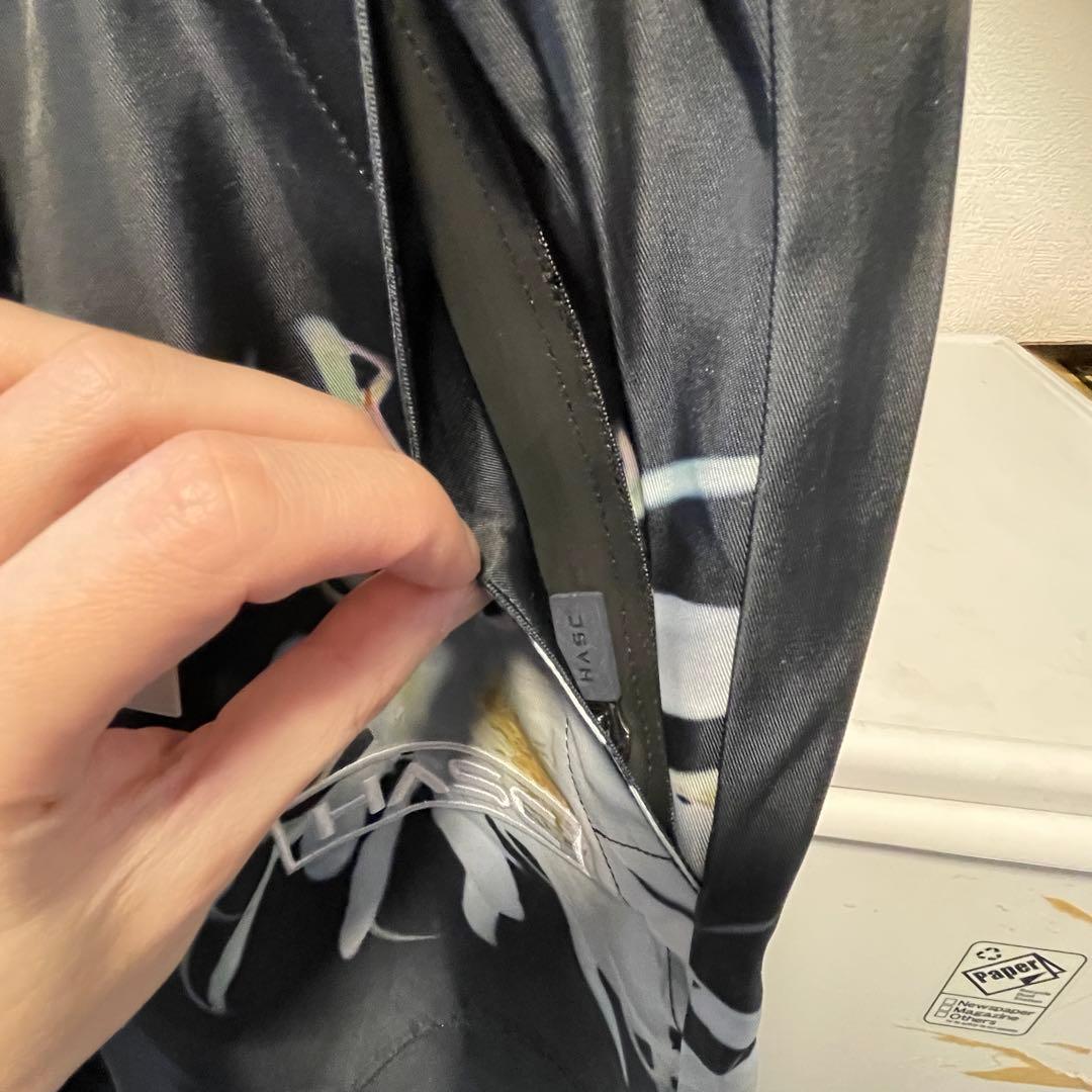 新品印花スキーパンツ M 男女兼用 花柄