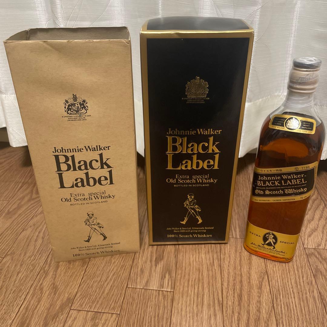 ジョニーウォーカー　ゴールドラベル18年 & 特級ブラックラベル　2本セット