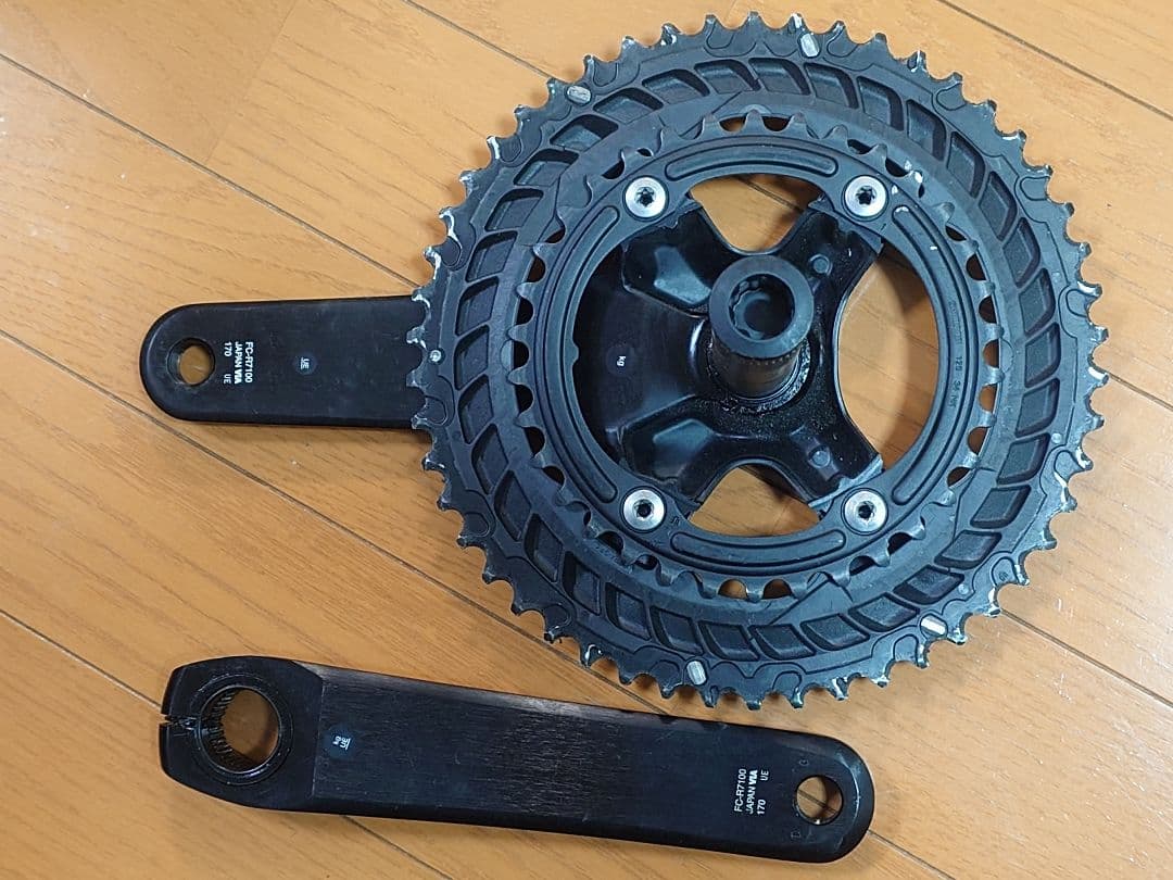 Shimano 105 FC-R7100 クランクアーム 50-34 170mm