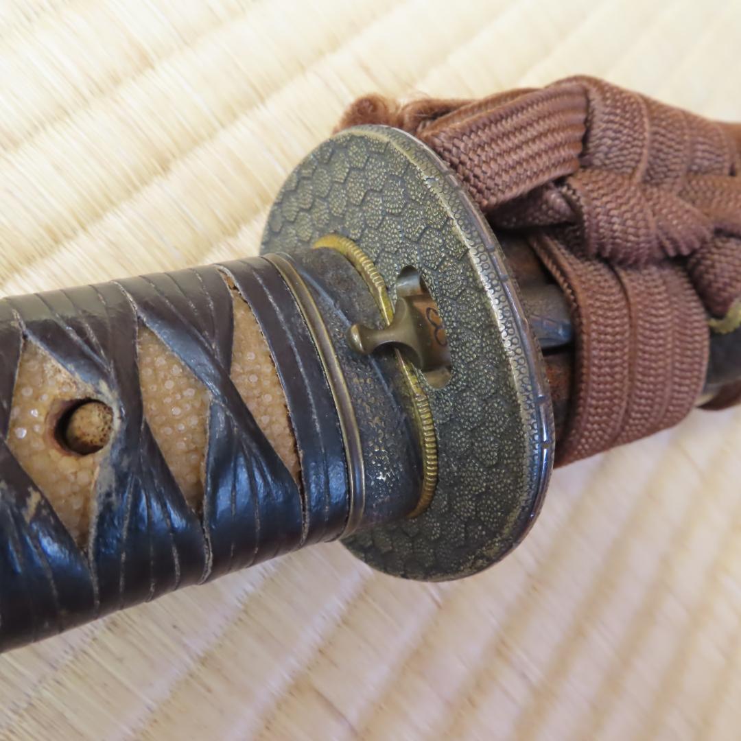 金地塗り鳳凰鞘脇差拵え（蒔絵・刀）