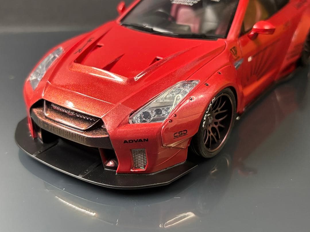 1/24リバティーウォークR35 GT-R 完成品