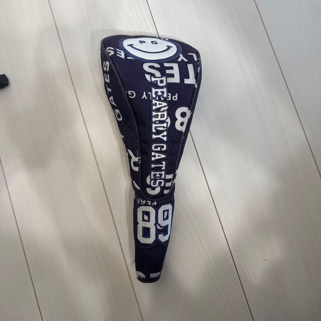 PEARLY GATES ゴルフバッグ ネイビー　モノグラム　1Wカバーセット