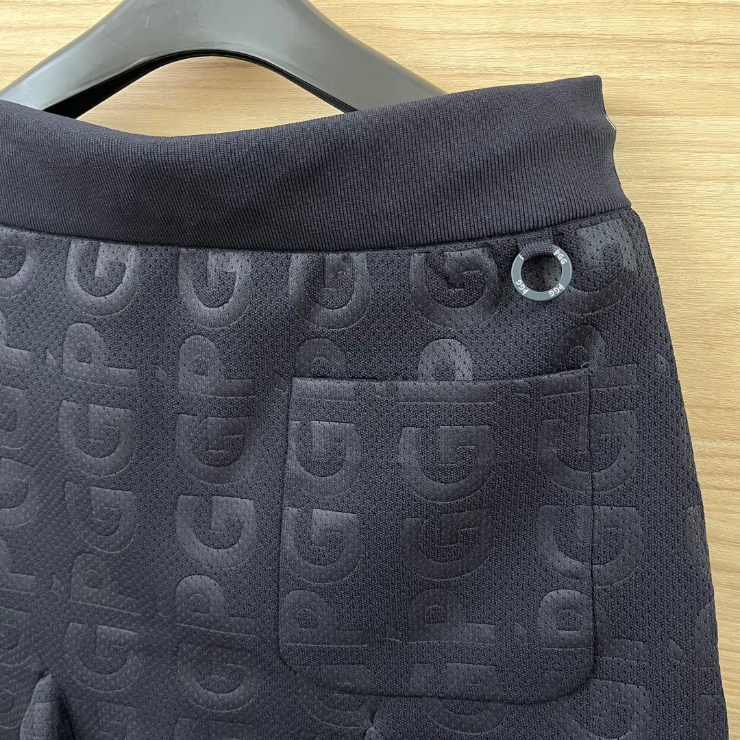 美品★70,400円 PGG パーリーゲイツ 上下2枚セットアップ ネイビー1