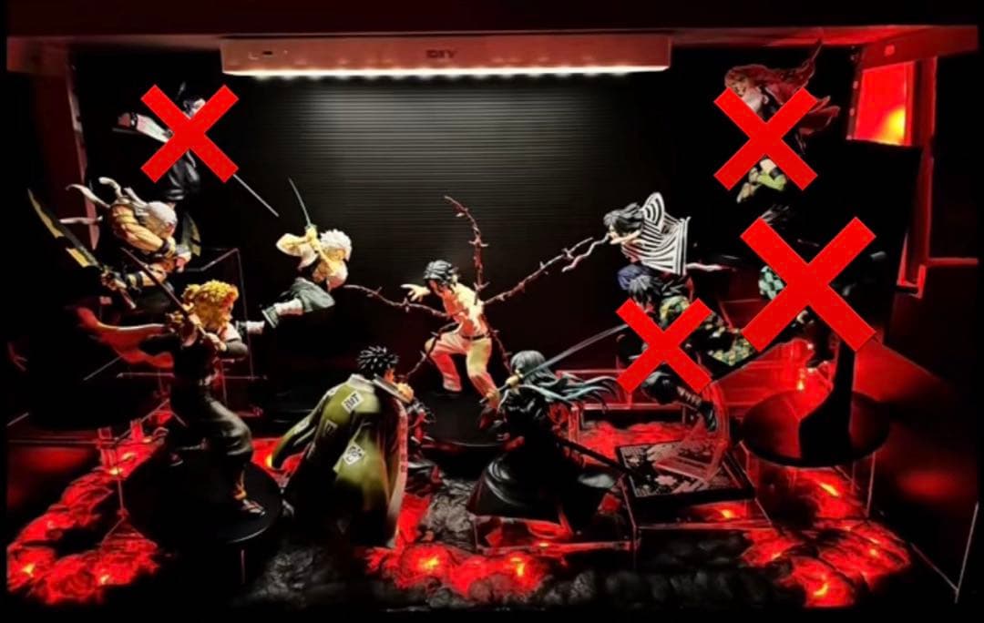 鬼滅の刃　フィギュアセット12体