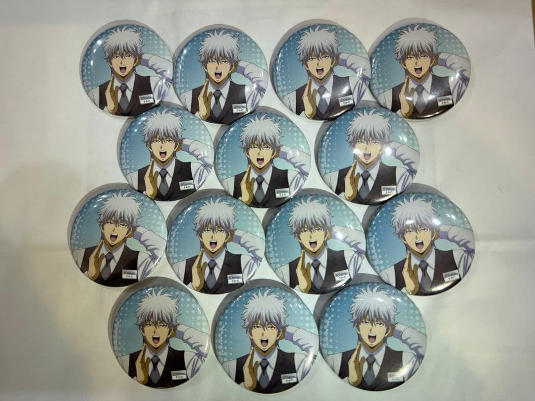 銀魂 ヤマダ電機 YAMADA 特典 缶バッジ 坂田銀時 14個セット