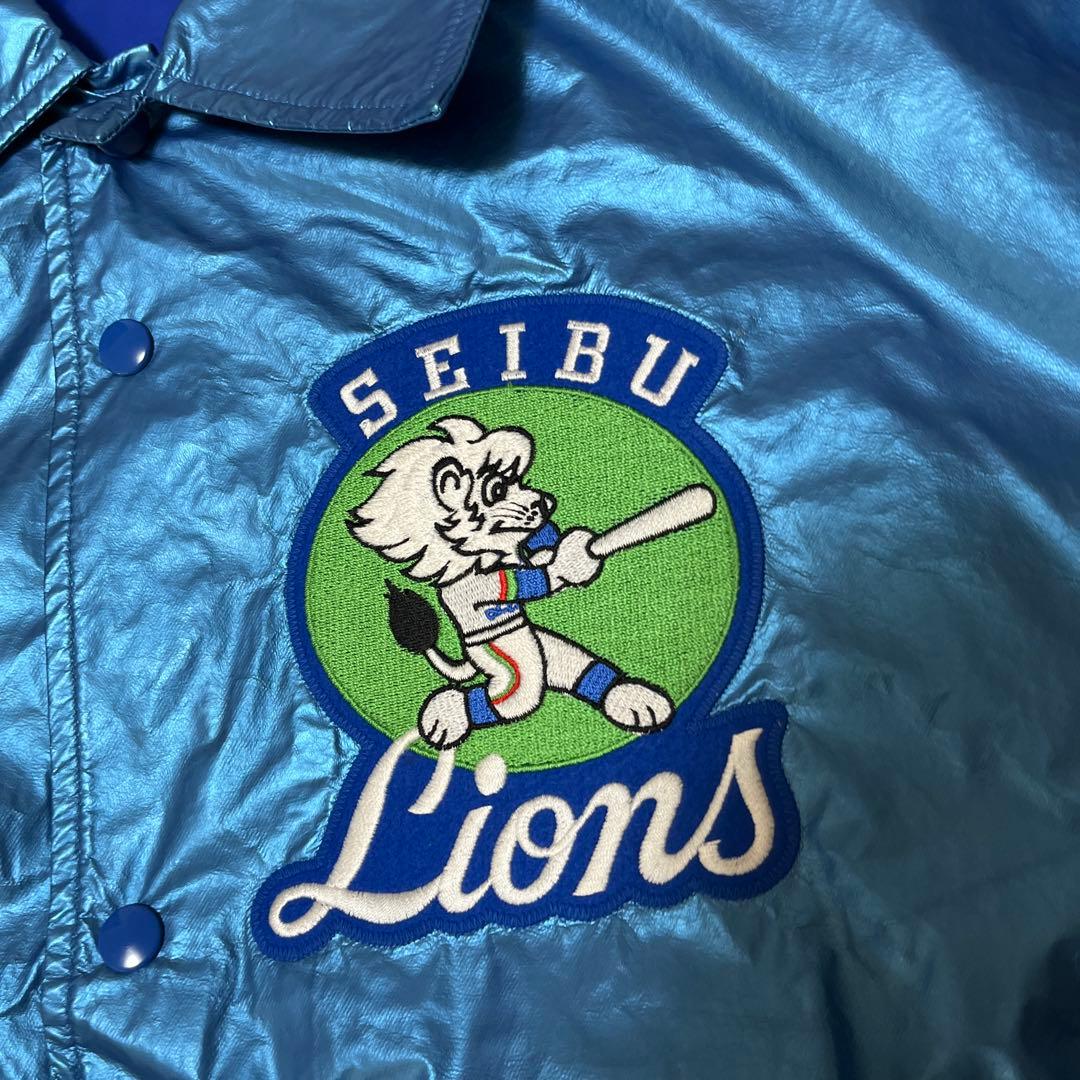 埼玉西武ライオンズ　中嶋聡　実使用　グラウンドコート　ジャンパー