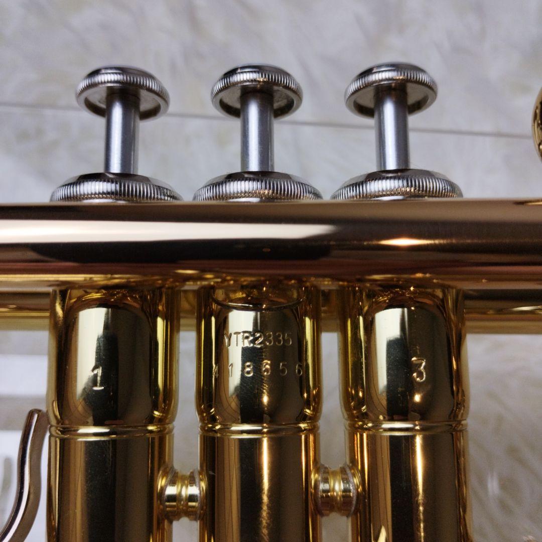 【未使用級】YAMAHA トランペット YTR-2335 ハードケース付