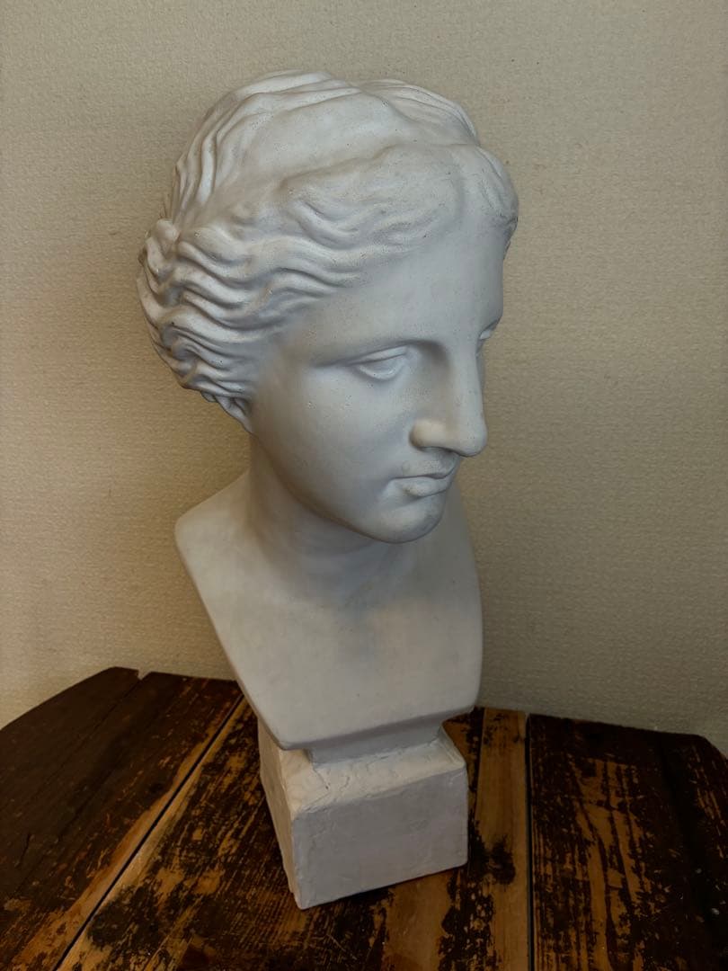 石膏像　ミロのヴィーナス　胸像　オブジェ　置物　美術　デッサン　アート　レトロ