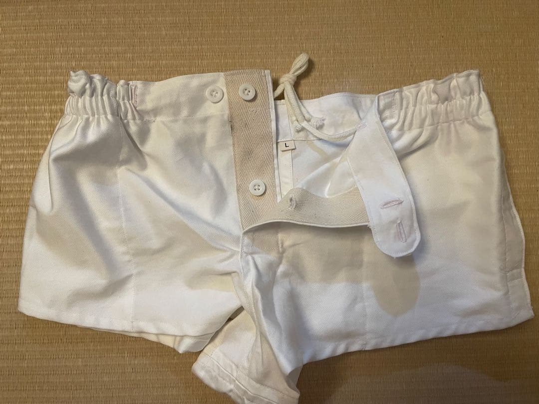 ま*ん様 Lサイズ　イングランド型　ラグビーパンツ