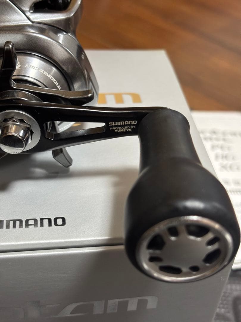 シマノ　バンタム　夢屋ハンドルカスタム