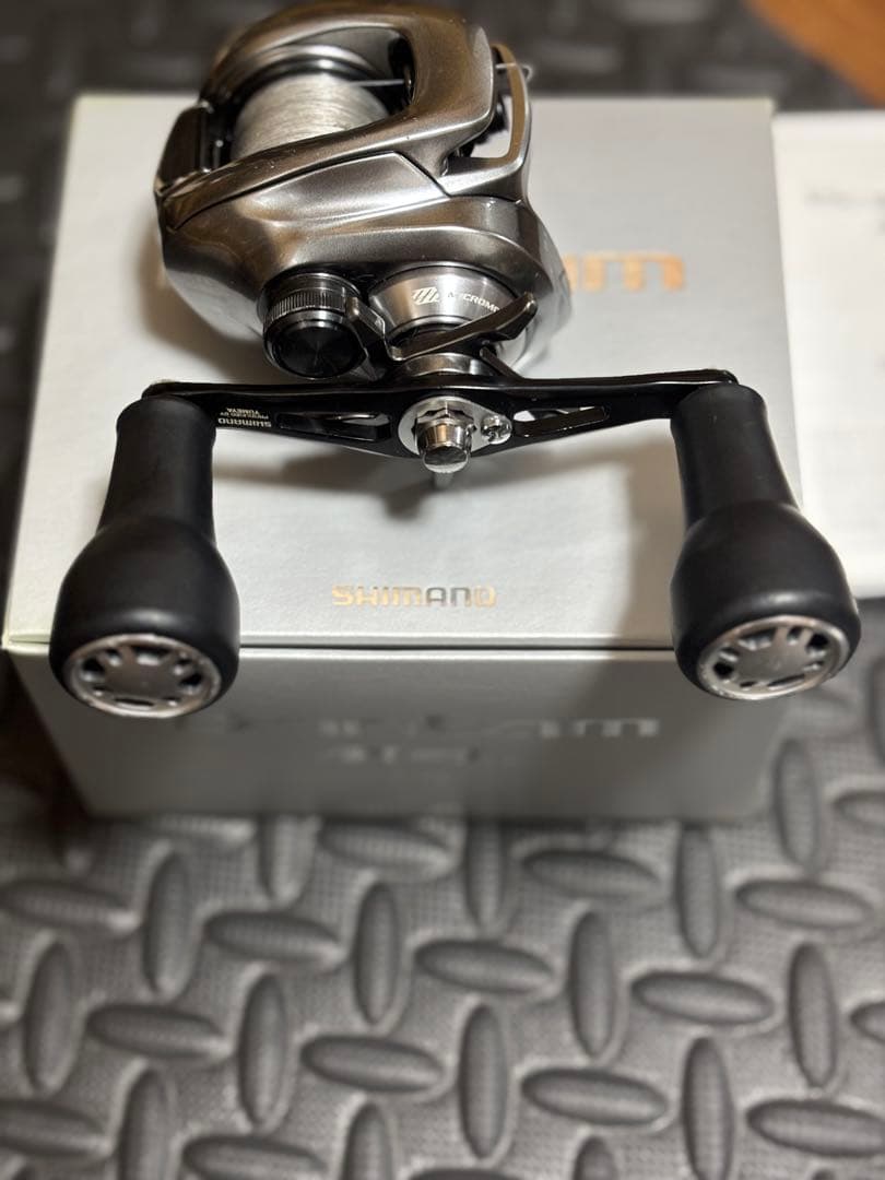 シマノ　バンタム　夢屋ハンドルカスタム