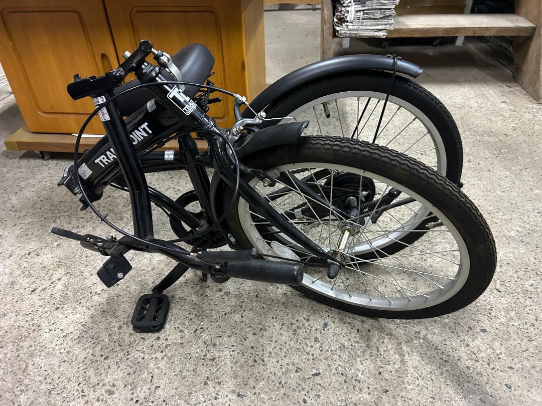 TRANSPOINT トランスポイント 折りたたみ自転車 20インチ ブラック