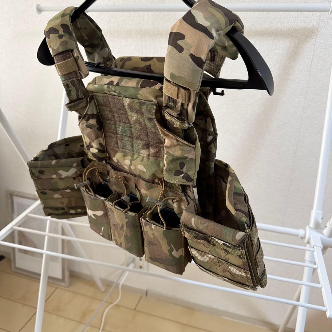 マルチカム プレートキャリア 4ポケット