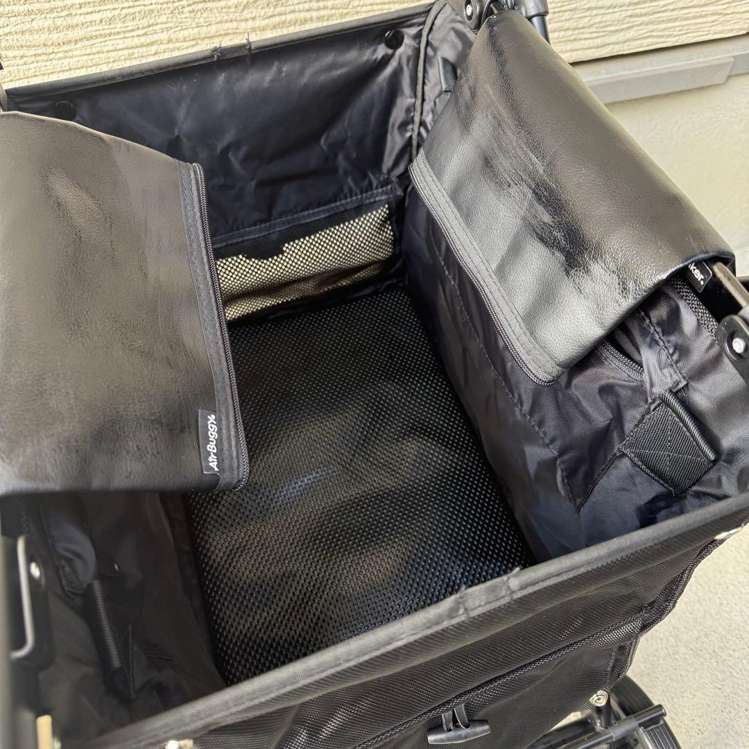 エアバギー　ゴーウォーカー　Gowalker　　ペットカート　ブラックフレーム