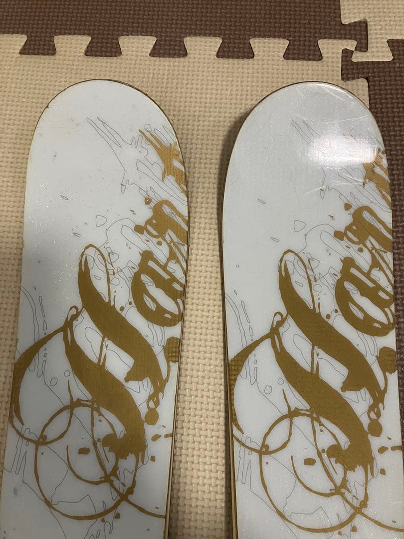 HART スキーセット ホワイト/ゴールド