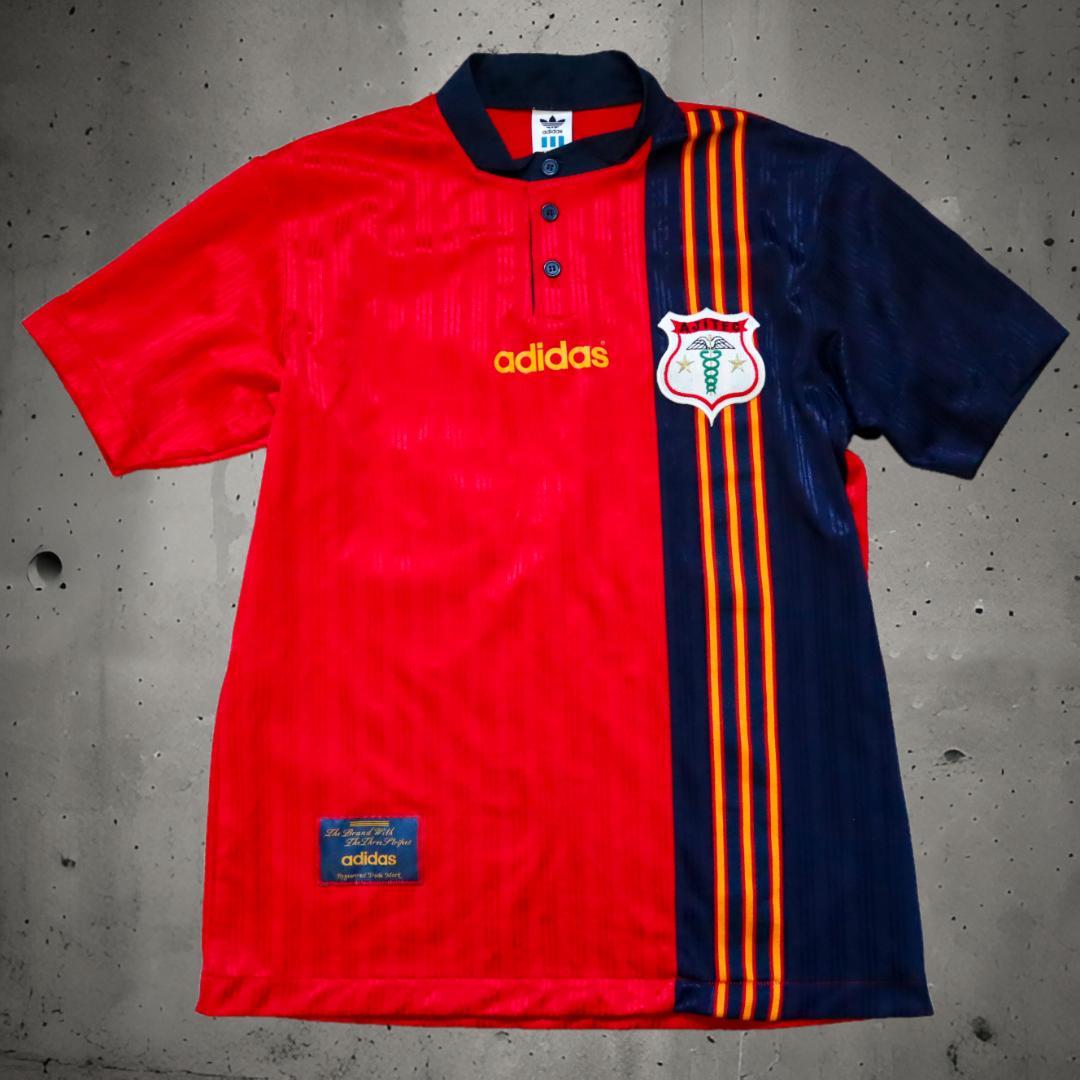 90s サッカースペイン代表ホーム アディダス ゲームシャツ ユニフォーム14番