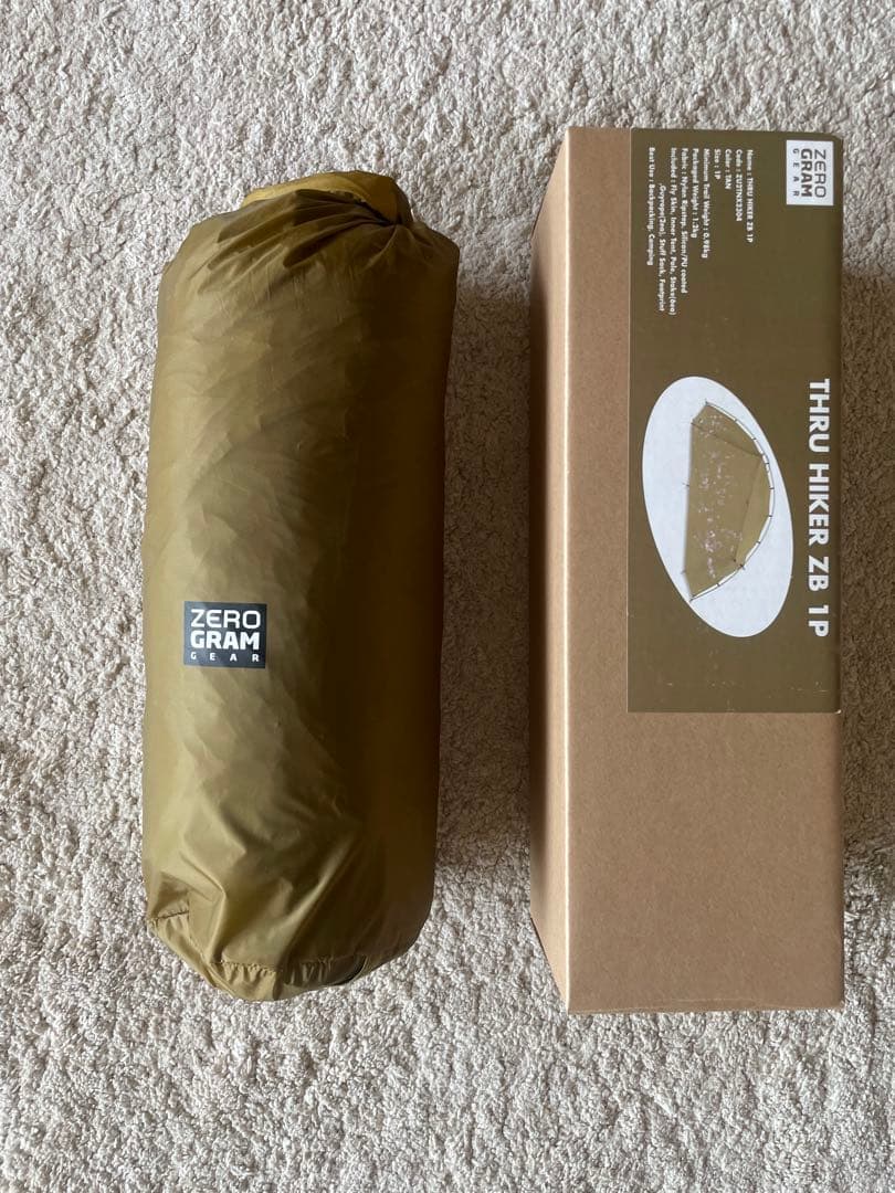 ZEROGRAM ゼログラム スルーハイカー 1P ゼロボーン