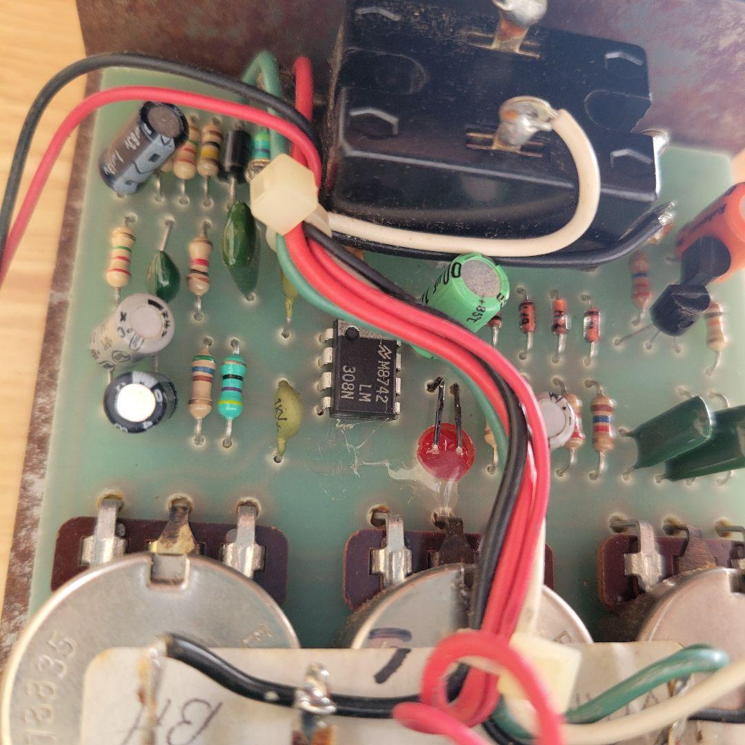 ProCo RAT2, LM308N, ヴィンテージ⁉ 確認用電池＆電源コード付