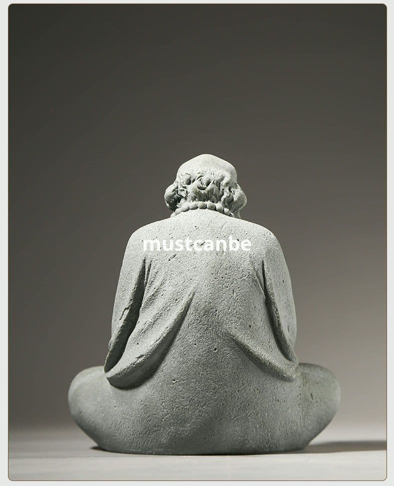 仏教美術 悟聞仏像 達磨祖師 茶室 応接間 禅意 装飾品 工芸品 置物