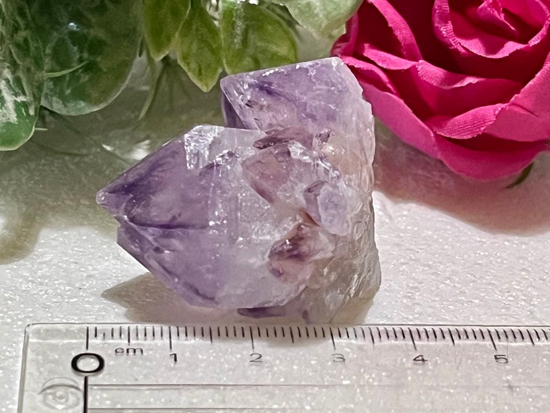 マルチターミネーション✨　精霊を呼ぶ石　カクタスアメジスト　サボテン水晶　原石