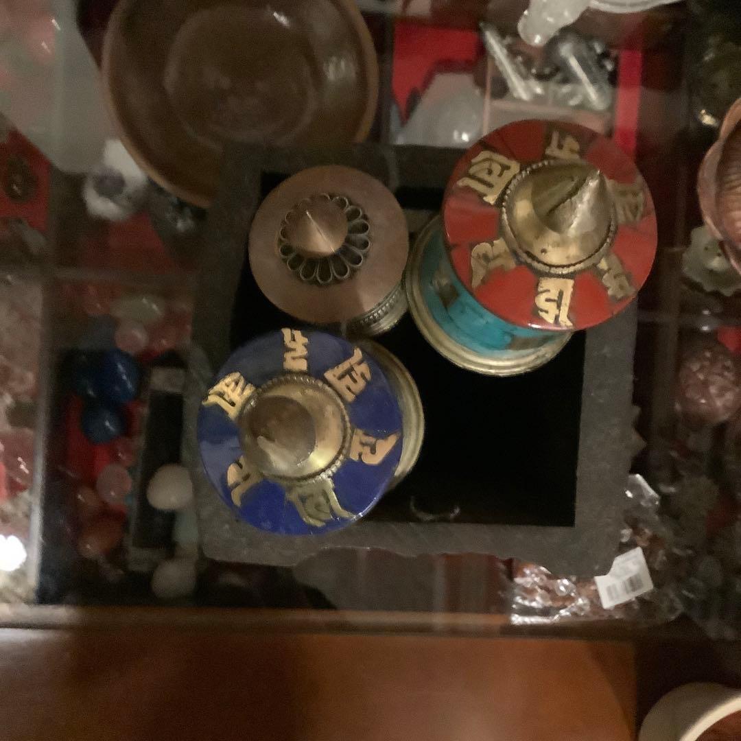 マニ車　展示品