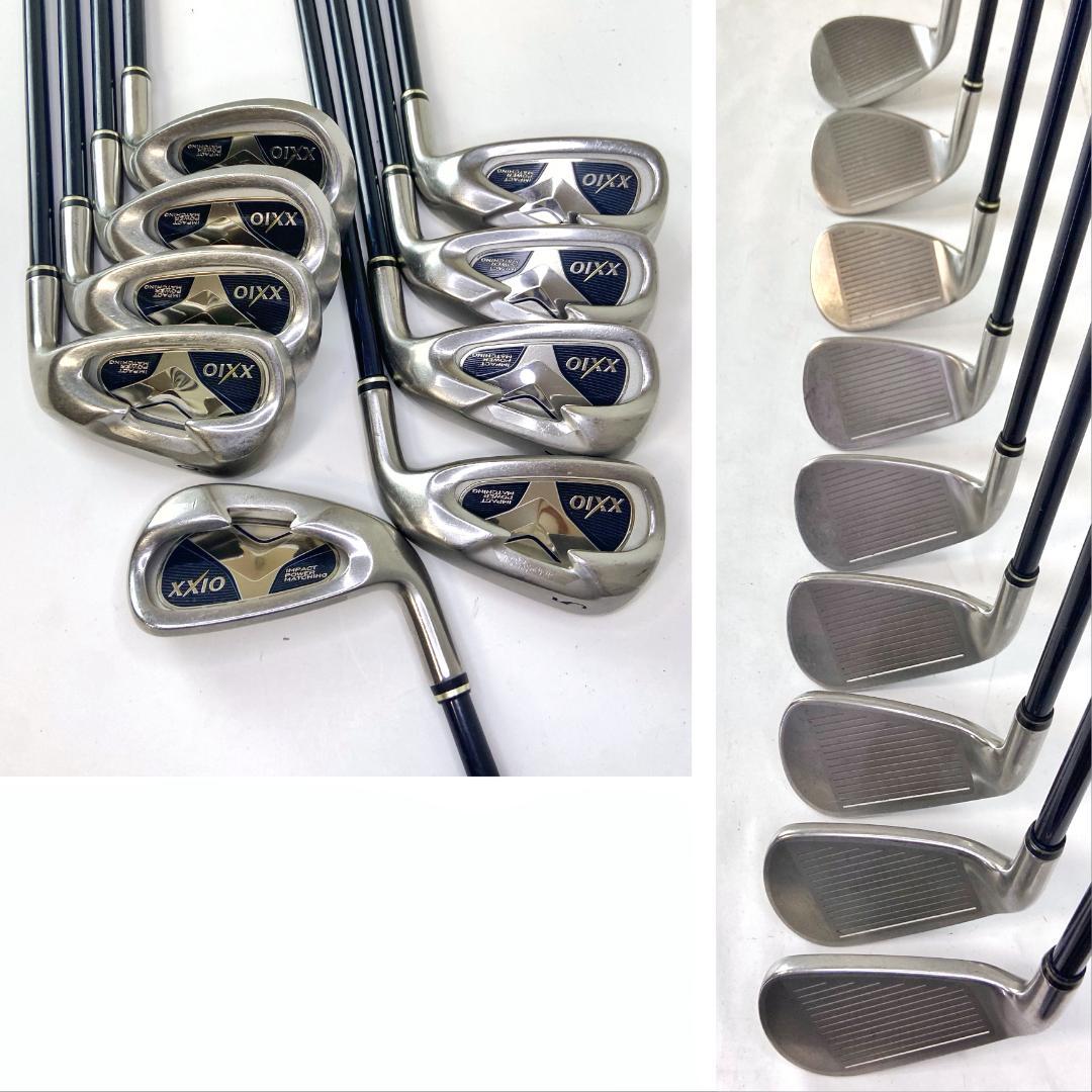 メンズ フルセット☆DUNLOP XXIO 5,7代目 ゴルフクラブ/R110