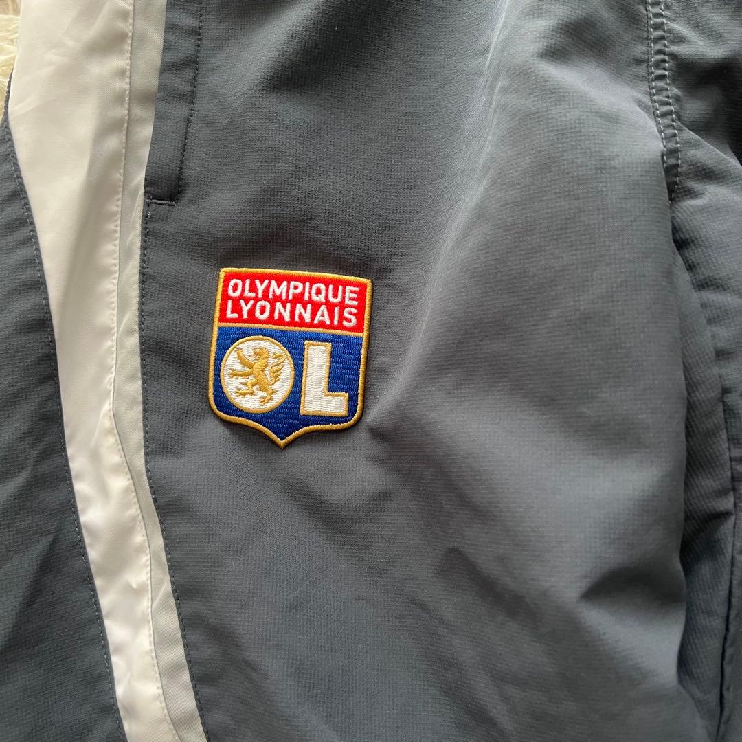 00s 短丈　オリンピックリヨン　セットアップ　アンセムジャケット　アンブロ　M