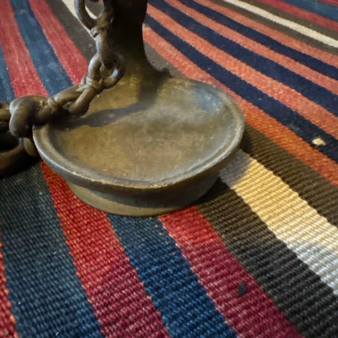 インドブラス吊るし灯明M