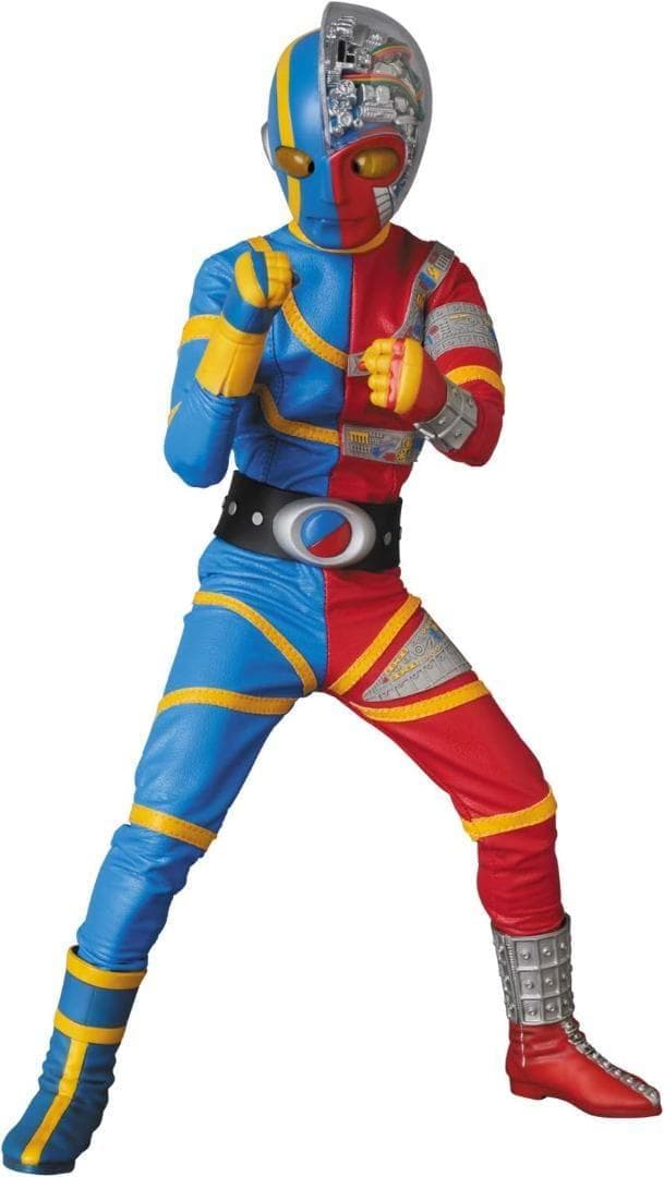 輸送箱未開封 リアルアクションヒーローズ キカイダー & サイドマシーン 究極版