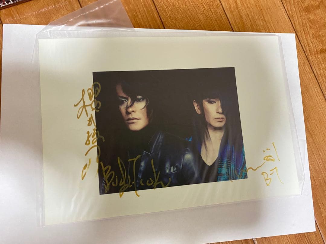 BUCK-TICK櫻井敦司 今井寿 直筆サイン入り写真