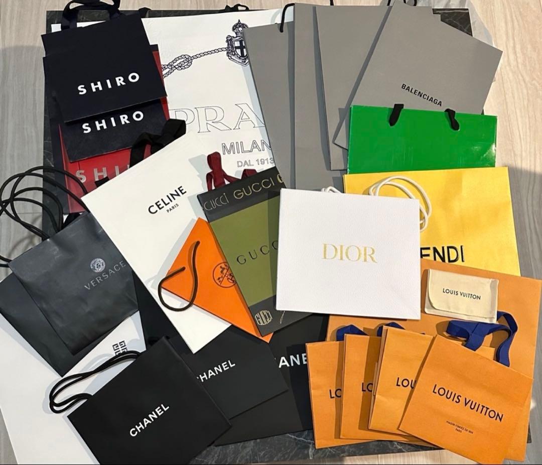 【43個まとめ売り】ブランド空箱　紙袋　保存袋