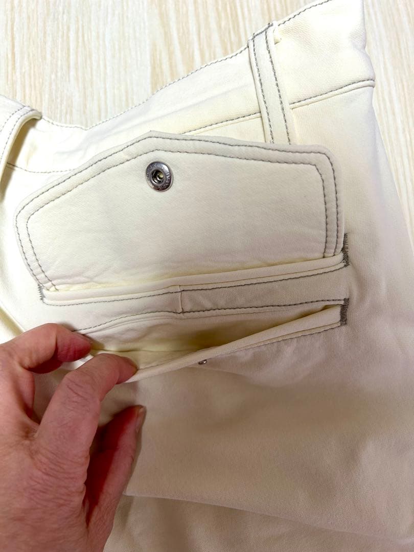 やや裾内側汚れあり『X CW-X 』ゴルフ？パンツ ポケット多く機能的