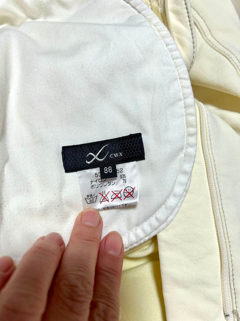 やや裾内側汚れあり『X CW-X 』ゴルフ？パンツ ポケット多く機能的