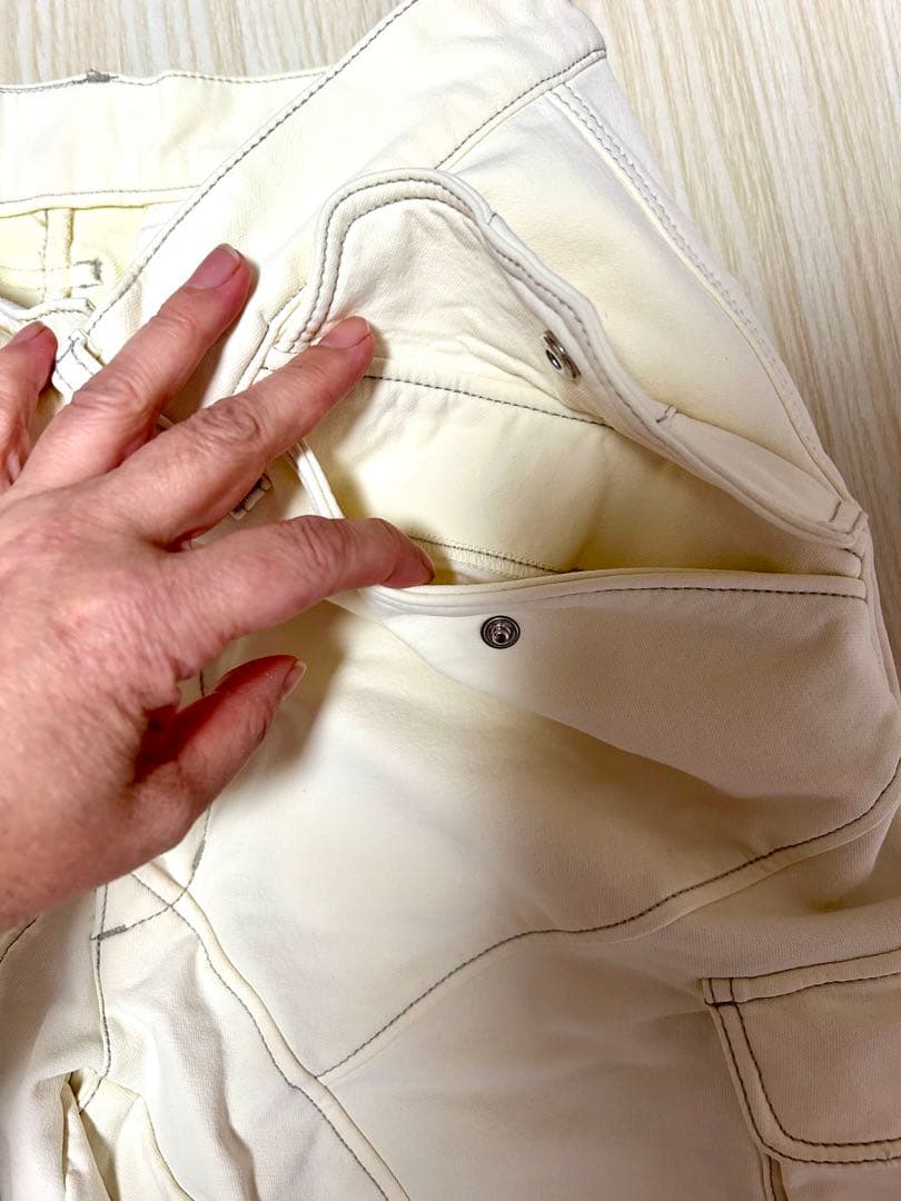 やや裾内側汚れあり『X CW-X 』ゴルフ？パンツ ポケット多く機能的
