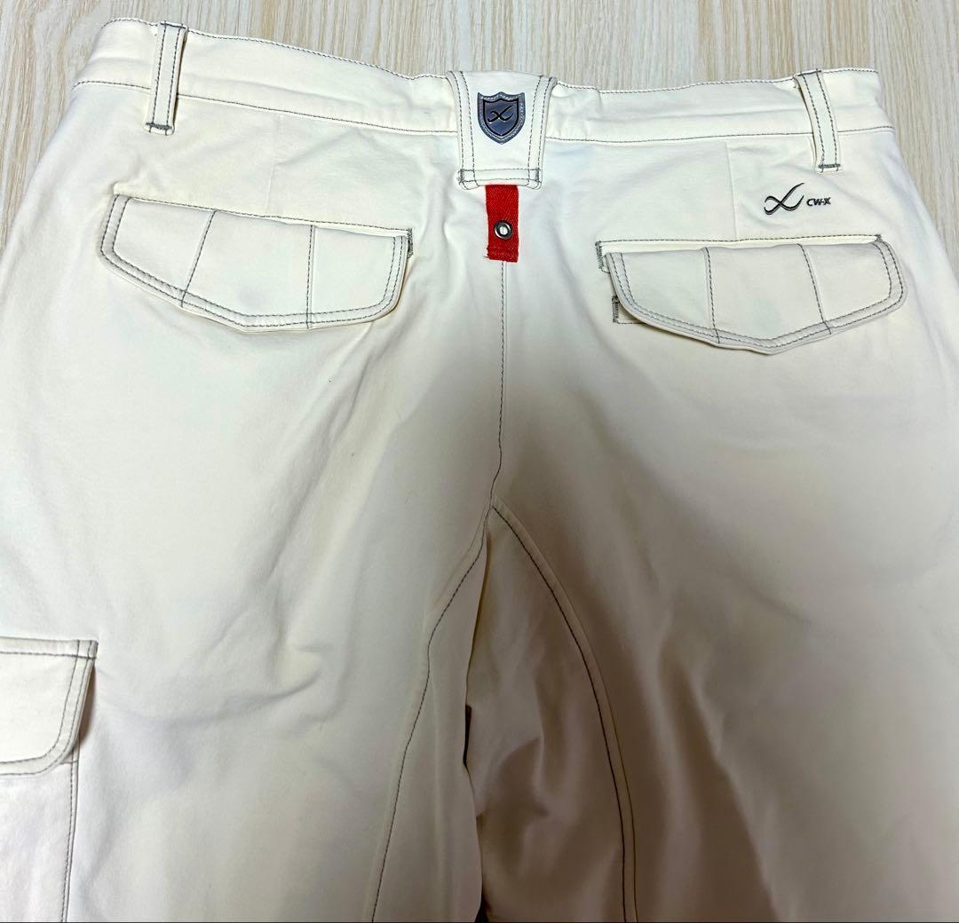 やや裾内側汚れあり『X CW-X 』ゴルフ？パンツ ポケット多く機能的