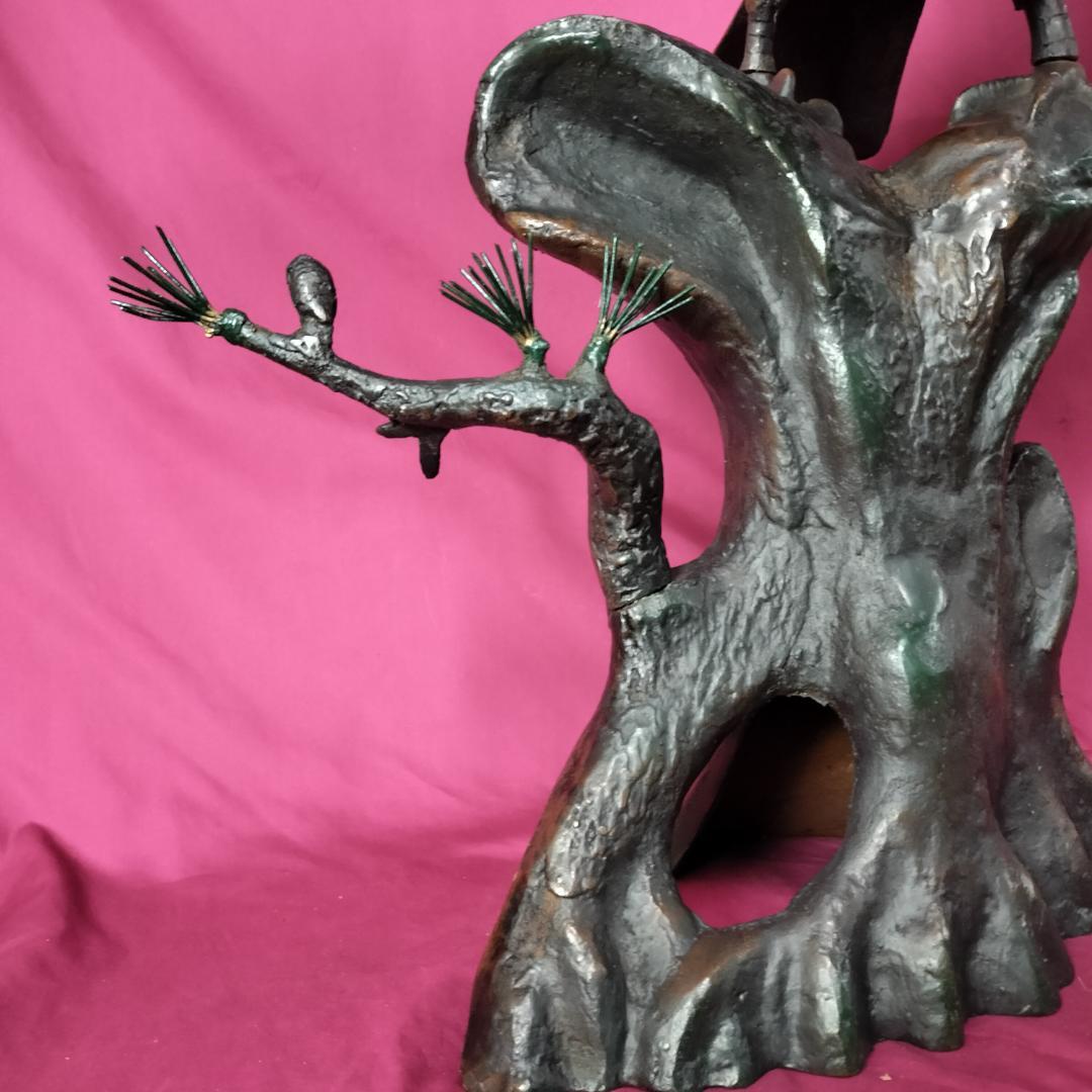 松鷲の置物　68cm