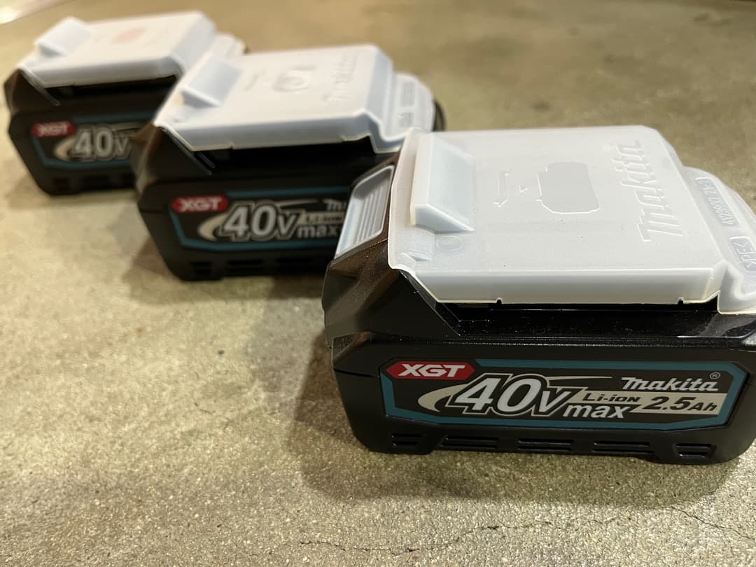 makita マキタ バッテリー 40Vmax 2.5Ah　3個セット